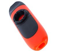Sorandy Set Portátil Kazoo Eléctrico con Accesorios Completos para Actuaciones Musicales Material de Resina de 11cm (ORANGE)