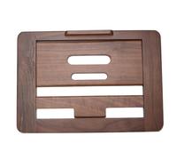 Sorandy Soporte de Escritorio para Tableta y Portátil, Soporte Plegable para Dibujo con 2 Ajustes de ángulo, Construcción de Madera de Nogal con Diseño Reforzado, Ideal para Trabajar en Casa