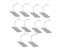 Sorandy Soporte de Exhibición de Figura de Anime, Soporte de Acción Transparente Estable para Modelos de 6 Pulgadas, Decoración del Hogar, 10 Juegos de de Modelo de Muñeca para Colección de Figuras