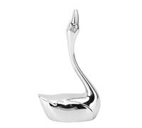 Sorandy Swan Shape Chopstick Rest, Home Kitchen Hotel Restaurant Table Decoration Part, Acero Inoxidable Exquisito Soporte de Cuchara de Cuchara de Palillo Decorativo para Mesa de
