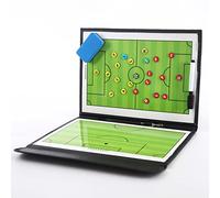 Sorandy Tablero de Entrenamiento de Fútbol, Tablero Magnético de Estrategia de Fútbol de Borrado en Seco, de Ajedrez Magnético Fuerte con Marcadores, Ideal para Planificación Intuitiva de Juegos y
