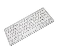 Sorandy Teclado Inalámbrico Bluetooth, 78 Teclas Teclado Inalámbrico Ultra Delgado Y Compacto, Mini Teclado Externo para Computadora Portátil, Tableta, Computadora, Smart TV(Coreano)