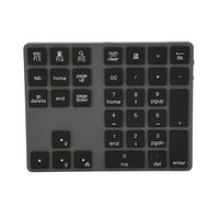 Sorandy Teclado Numérico Inalámbrico Retroiluminado de Aleación de Aluminio para para Operativo, Teclado Numérico Bluetooth para Computadora Portátil, Portátil de 34 Teclas, Profesionales, 7 Colores