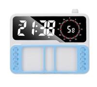 Sorandy Temporizador Visual Tablero de Programación 3 en 1 Reloj Digital | Planificación de Tareas, Plástico, Aula Escolar en Casa, Tareas Domésticas, Modo Silencioso, Alarma Sonora, Batería Integrada