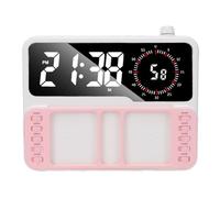 Sorandy Temporizador Visual Tablero de Programación 3 en 1 Reloj Digital | Planificación de Tareas, Plástico, Aula Escolar en Casa, Tareas Domésticas, Modo Silencioso, Alarma Sonora, Batería Integrada