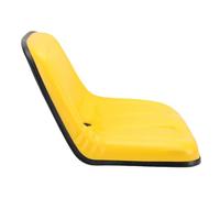 Sorandy Tractor Cortacésped Amarillo con Respaldo Alto Apto para Reemplazo de Asiento para 170 322 330 332 400 420 430 - Pieza de Repuesto Duradera para Varios Modelos - para Cortacésped y Tractores