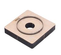 Sorandy Troquel de Corte de Cuero, Cortador Perforador de Forma Redonda para Manualidades y Proyectos de Arte, 70mm de Diámetro, Acero de Aleación de Primera Calidad, Diseño Duradero