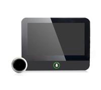 Sorandy Visor de Puerta Digital con ángulo de Visión Amplio, Monitoreo de Alta Definición 1080P, Operación Remota para Aplicación de Teléfono Inteligente, Función de Mirilla, Comodidad