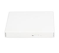 Soraz Grabador de Controlador de Disco óptico para Grabador, Lector de Reproductor, USB 2,0 Externo para Grabador, Controlador Externo, Unidades de CD y DVD (White)