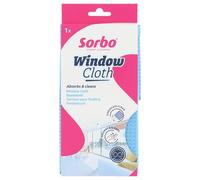 Sorbo 96093 Paño para Ventana, Poliéster, Multicolor, 1 x 10 x 25.5 cm