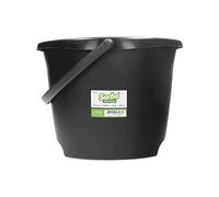 Sorbo Cubo, Plástico Reciclado, Negro, 13 Litre, 13000