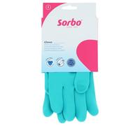 Sorbo Guantes para el hogar sin látex, Guantes de nitrilo, 100% sin látex, puños Largos, artículos Esenciales para el hogar, Varios tamaños