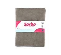 Sorbo Paño de Microfibra para el Suelo, Grande, sin Rayas, súper Absorbente, Plumero, Multiusos, Limpieza de Coches, Suelos y casa, 50 cm x 60 cm