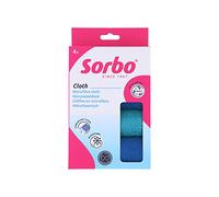 Sorbo Recycled Paños de Microfibra, Botellas de Pet recicladas, Azul, M, 4