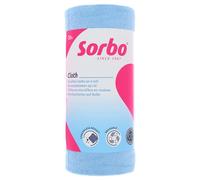 Sorbo Toallitas de Microfibra en Rollo, 30 toallitas, extraíbles y Reutilizables, para Limpieza sin Rayas ni Grasas, se Pueden Usar en seco y húmedo, se Pueden Usar sin detergentes