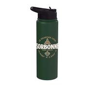 Sorbona París Francia Etiqueta 2C Stainless Steel Insulated Water Bottle