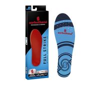 SORBOTHANE Sorbo Pro - Plantillas para hombre y mujer, absorción de golpes, antibacterianas, protección durante el deporte y la actividad, talla 42, color gris y rojo