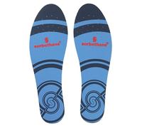 SORBOTHANE Plantillas Full Strike, 38-40 (UK 5-6.5), suelas de zapatos que absorben los golpes para botas de fútbol, correr o caminar, plantillas reductoras de impacto para fascitis plantar, soporte