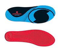 Sorbothane Suela de zapato que absorbe los golpes de botas de fútbol, correr, caminar, reductoras de impacto de fascitis plantar, apoyo del talón y dolor de arco