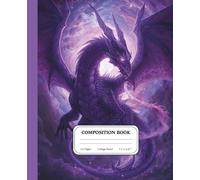 Sorcerer’s Sky Dragon Notebook | College Ruled Composition Journal | Arcane Fantasy Art | Creative Gift: A powerful canvas for ideas fueled by wonder