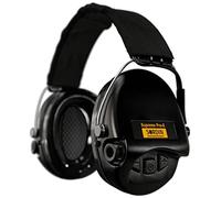Sordin Pro-X 75302-X-02-S - Protectores auditivos de caza activos - EN 352 - Cojín de espuma, cinta de tela y cápsula negra