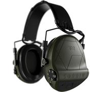 Sordin Protectores auditivos T2: protectores auditivos según la norma militar con diadema de cuero, activos y electrónicos.