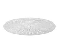 Sordina de Platillo para Batería, Aleación Plata, bajo Volumen | Accesorio de Práctica para Bateristas, Instalación Sencilla, Compatible Varios Tambores, Tono