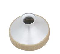 Sordina para saxofón Silenciador de saxofón, amortiguador silencioso aleación aluminio ligero for Soprano Alto Tenor, accesorios for instrumentos viento madera(Silver For Alto)