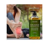 (SORE MUSCLE OIL)100% Pure Natural Organic Lavender Relaxing Anti Cellulite Body Skin Massage Body Oil Sore Muscle Massage Oil Frankincense Oil