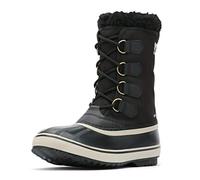Sorel 1964 Pac Nylon WP, Botas para nieve impermeables, Hombre, Black Ancient Fossil Collection 2023 2024, 43 EU