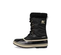 Sorel 1964 Pac Nylon WP, Botas para nieve impermeables, Hombre, Black Ancient Fossil Collection 2024 2025, 44 EU