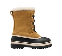 Sorel - Apreski - Big Kids Caribou WP Caribou Buff Black de Cuero - Talla Infantil 36 - Marrón Marrón 36
