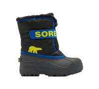 Sorel - Apreski - Little Kids Snow Commander Black Azul - Talla Infantil 29 - Negro Negro 29