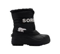 Sorel - Apreski - Little Kids Snow Commander Black Sea Salt - Talla Infantil 28 - Negro Negro 28