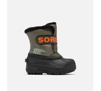 Sorel Snow Commander Boot, Botas de invierno, Unisex niños, Stone Green Alpine Tundra Toddler Collection 2024, 27 EU