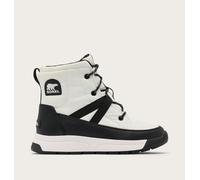 Sorel Whitney III Mid WP, Botas de Moda Mujer, Sea Salt, Black, 36 EU