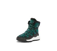 Sorel Botas impermeables ONA RMX Glacy para mujer, Verde azulado medianoche, negro, 37.5 EU