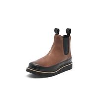SOREL Botas impermeables Slabtown 62 Chelsea para hombre, negro, (Tobacco/Black), 43 EU