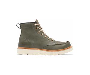 Sorel - Botas para hombre - Slabtown 62' Moc WP M Alpine Tundra Tawny Buff de Cuero - Talla 11,5 US - Verde Verde 11.5 US