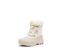 Sorel Botas Snow Angel, ante impermeable, puño de piel sintética, aislamiento robusto, agarre superior - Mujer
