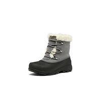 Sorel Botas Snow Angel, ante impermeable, puño de piel sintética, aislamiento robusto, agarre superior - Mujer