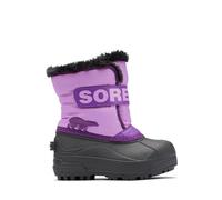 Sorel Botas Snow Commander para niños, botas Snow Commander para niños, exterior impermeable, tracción segura, aislamiento de 200 g, interior de forro polar cálido - unisex para pequeños jóvenes