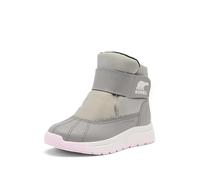 Sorel Botas Whitney III Strap Mid WP para niños, impermeables, nailon, aislamiento de 200 g, cierre fácil con velcro - Unisex para pequeños jóvenes
