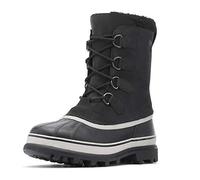 Sorel Caribou WP, Botas para Nieve Impermeables Hombre, Negro Piedra Oscura, 43 EU