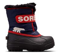 Sorel - Childrens Snow Commander Boot Nocturnal Sail Red - Talla Infantil 9 US - Azul marino Azul marino 9 US