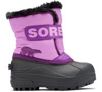 SOREL Childrens Snow Commander Boot - Niño - Violeta / Negro - talla 27- modelo 2026