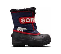 Sorel - Childrens Snow Commander Boot Nocturnal Sail Red - Talla Infantil 11 US - Azul marino Azul marino 11 US