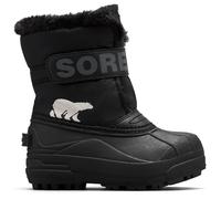 SOREL Childrens Snow Commander - Niño - Negro / Blanco - talla 28- modelo 2026