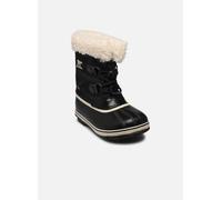 Sorel Yoot Pac Nylon WP, Botas de nieve impermeables, Unisex niños, Black Youth Collection 2024, 27 EU