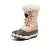 Sorel Childrens Yoot Pac Nylon WP, Botas de Nieve Impermeables, Honey White, Orchid, 29.5 EU